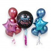 Шар на гендер пати мальчик или девочка - Воздушные шары в Мурманске