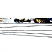 Подходят как для Нового года, так и для свадебных фотосессий, дорожек на свадьбу, для гостей. Цвет п... Свеча бенгальская 65 см (4шт) Новогодние желтые СБ4650